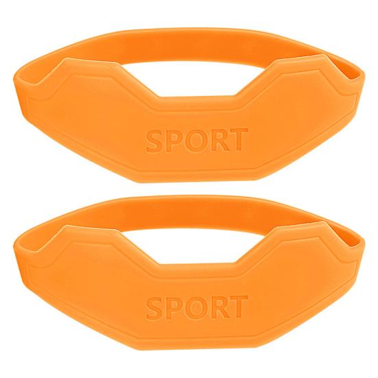 

2 шт. Силиконовая лента для надколенника, стабилизатор сухожилия надколенника, наколенник для боли в колене и тендинита, поддерживающий ремень для колена для баскетбола, бега, фитнеса