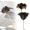 Feather Household Ostrich Duster With Handle For Efficient Dust Tool Removal