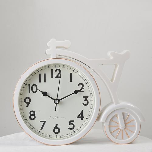 

Non-Solid Wood Table Clock Silent Nordic Vintage Desk Clocks Digital Watches Large Retro Desktop Clock Bedroom Living Room Decor