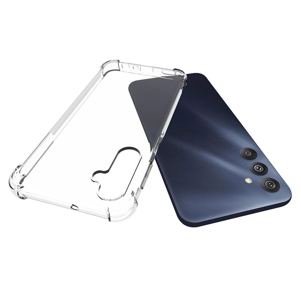 

For Samsung Galaxy M34 5G/F34 5G Shockproof Phone Cover Transparent Anti-Dust TPU Phone Case A