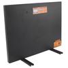 Chicken Coop Heater 150W Iron Auto Power Off Chicken Coop Heating Panel Winter Poultry Warmer with Timer Remote Control for Pets Animals Black