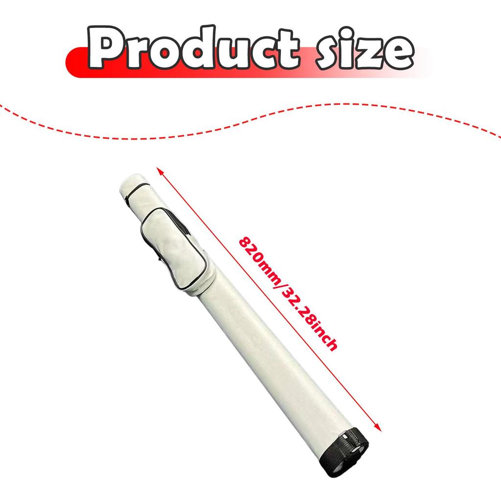 Pool Stick Case Portable Organizer Men Women Pu Leather Protection Box Pool Cue Stick Box Billiard Stick Bag Billiard Cue Case