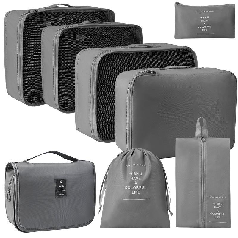 Travel Storage Set: Cross-Border Drawstring Bags for Luggage, Shoes, Underwear, and Clothes Organizer