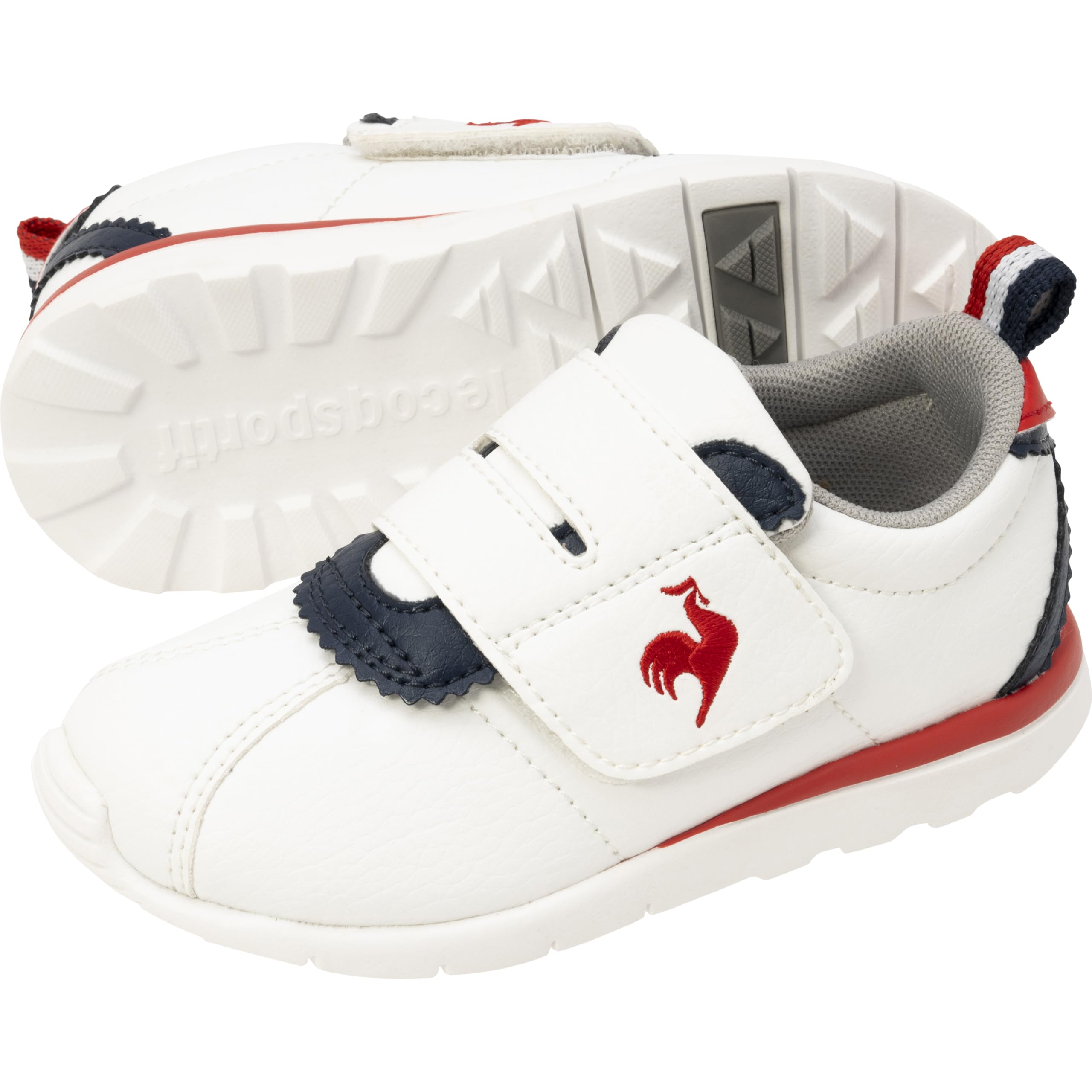 

Coq Sneakers Montpellier Segur Velcro Wide Opening Easy to Put on Deodorizing Lightweight Roomy Toe High Resilience Flexibility Boys Girls Boys Girls