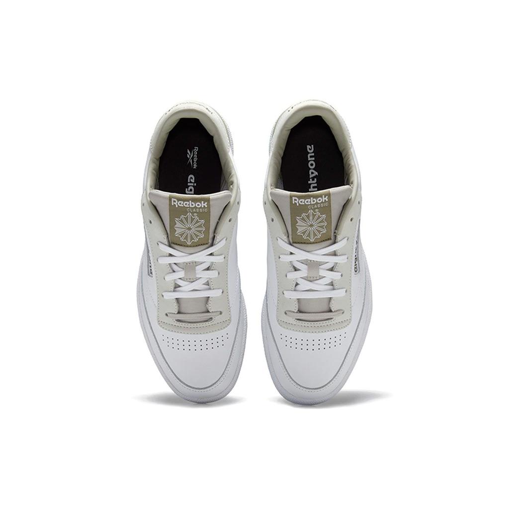 Reebok Club C 85 Unisex White Sand Stone Khaki FY3016