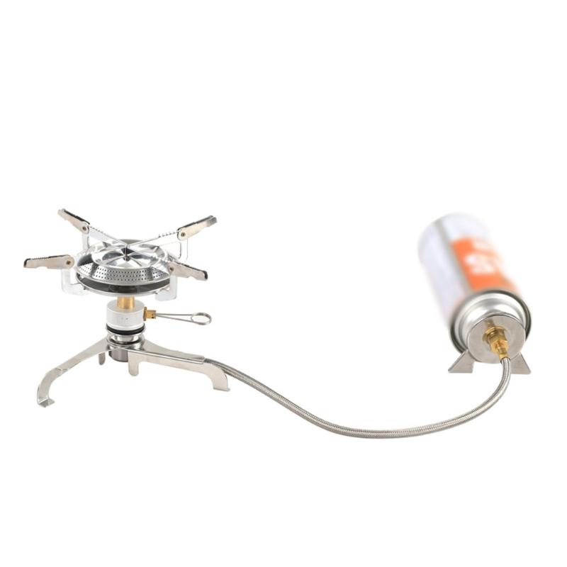 Camp Stove Converter, Gas Bottle Convert Long Cylinders Gas Tanks Conversion Head Adapter for Outdoor Cooking Picnics