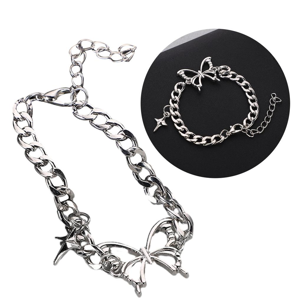 Stilvolles Schmetterlings-Armband Exquisiter Schmetterlingsanhänger Handkette Verstellbares Armband Blickfang-Handketten Schmuck