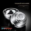 16cm 304 Stainless Steel Double-Wall Insulated Bowl Set