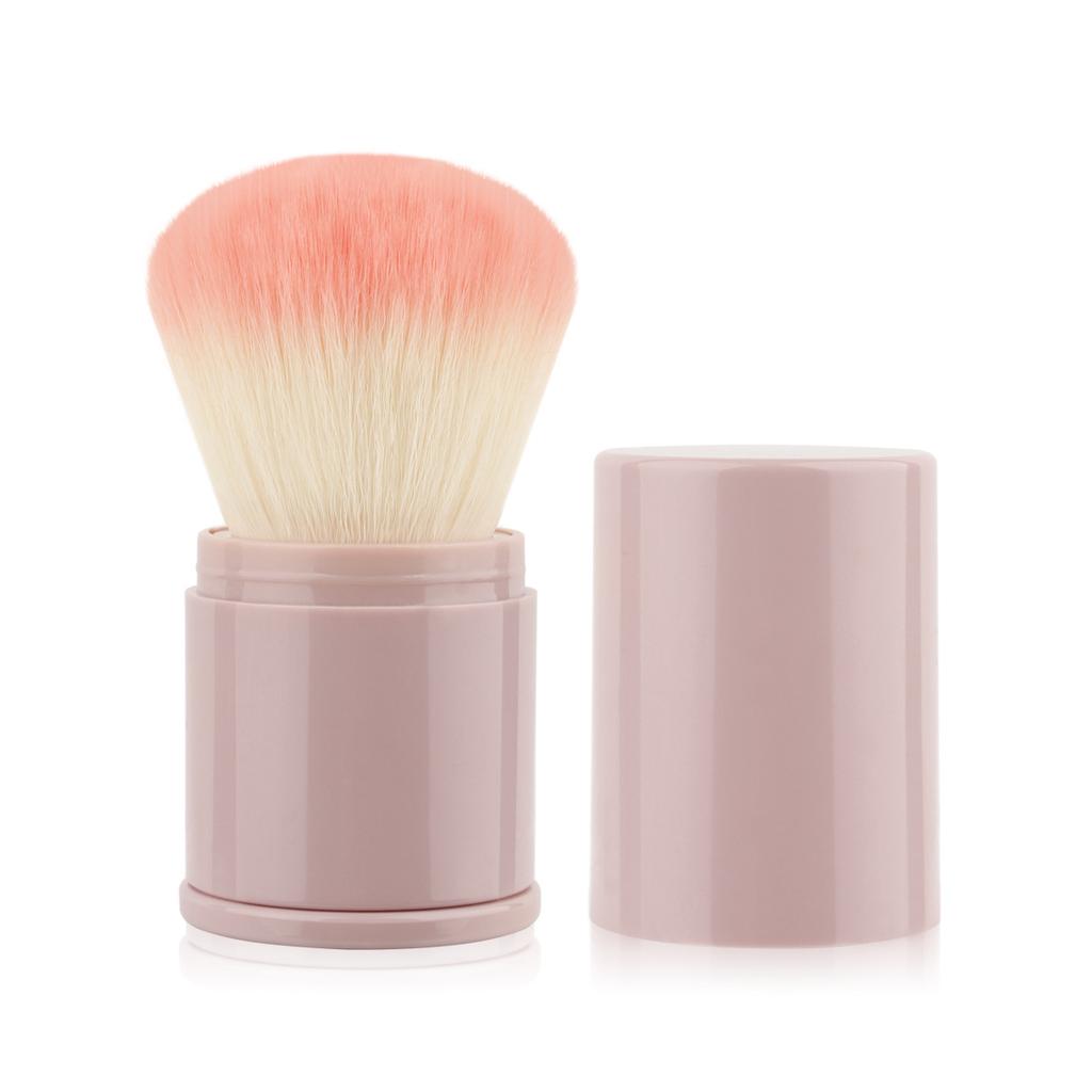 Single Retractable Makeup Brush, Portable Travel Belt Cover, Loose Powder Brush, Blush Brush Honey Brush, Makeup, Makeup Tools