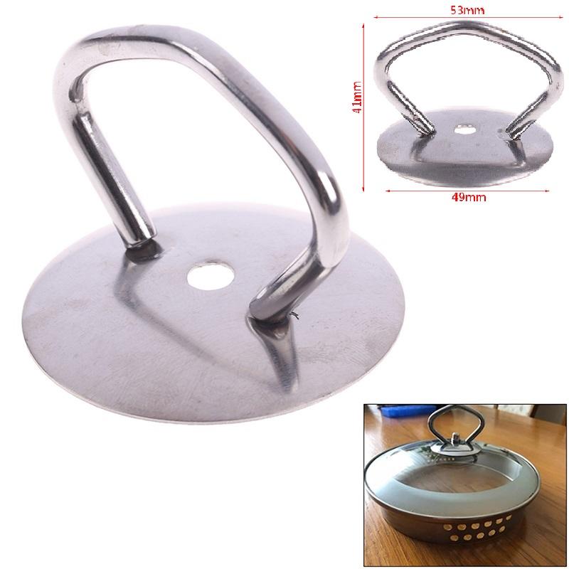 1PCS Home Universal Wooden Handle Heat Resistant Saucepan Round Lifting Kettle Anti Scalding Cookware Professional Pot Lid Knob