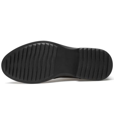 Herrenschuhe Station Oberfläche Leder Business Kleid High-Top Europäisches Rindsleder Weich Winter Samt Warm Gentleman Stiefel Kleine Größe Schnürschuh