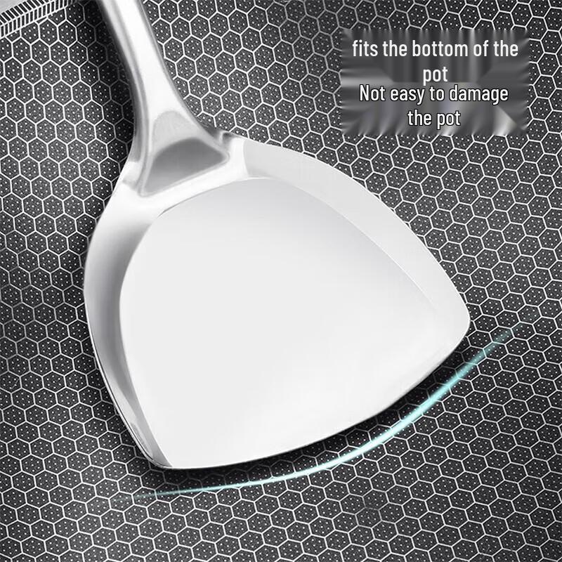 MAXCOOK Moon Star Series Thickened Stainless Steel Wok Spatula