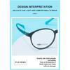 VICKY Ultralight Children's Frames Silicone Eyewear Anti-blue Light Lenses Myopia Farsightedness Customizable Prescription 8809