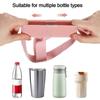 With Adjustable Shoulder Strap Cup Sleeve Reusable Mug Holder Fashionable Storage Tote Bag