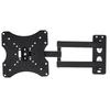Universal Adjustable TV Wall Mount Bracket 35KG Load Capacity 15 Degree Tilt Design Fit 14-42 Inch LCD LED Flat Screen Monitor