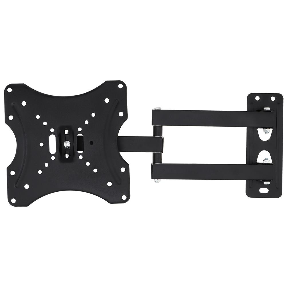 Universal Adjustable TV Wall Mount Bracket 35KG Load Capacity 15 Degree Tilt Design Fit 14-42 Inch LCD LED Flat Screen Monitor