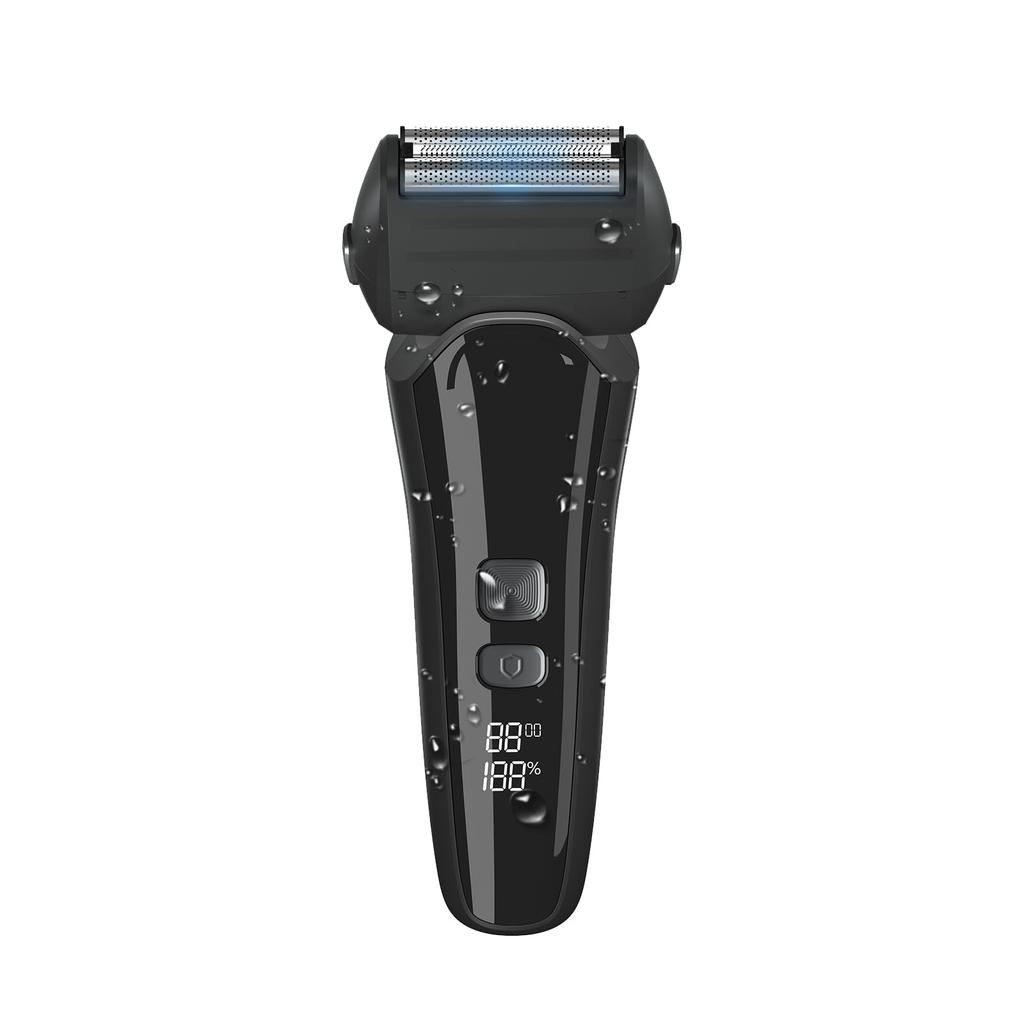 Electric Low IPX7 Wet Dry Smart LED Fast Lightweight and Perfect for Business and Day Gifts [2025 Industry-New Design] Men's Shaver, Noise,