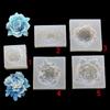 Flower Shaped Silicone Soap Mold DIY Silicone Epoxy Resin Molds Clay Mould Silicone Soap Making Molds Silicone Material