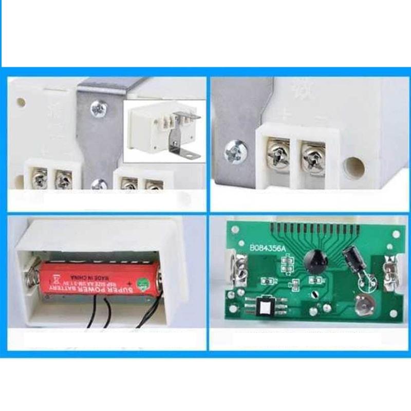 Magnetic Induction Counter Digital Electronic Punch Counter Metal Sensor 5-Digits LCD Digital Display 0-99999 Proximity