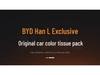 BYD Han L 2025 Porta-lenços para Apoio de Braço - Porta-papel para Pendurar no Interior do Carro
