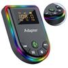 Portable Transmitter Receiver with LED Display TF Card Support AUX HIFI Sound Adapter for Car PC TV Headphones Speakers