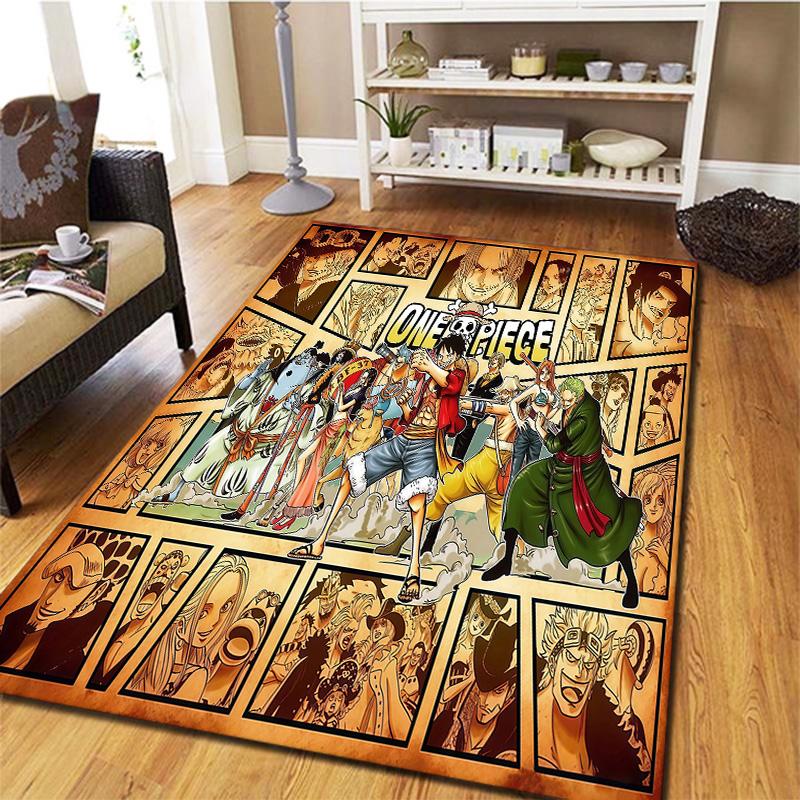Anime One Piece Carpet Rug For Living Room Bedroom Home Sofa Decoration,kids Play Nonslip Floor Mat