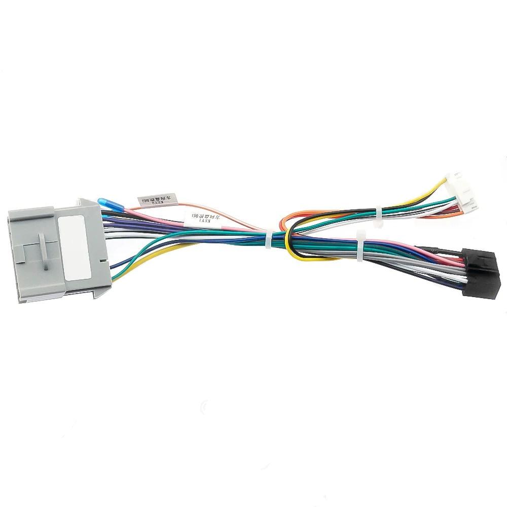 Car 16Pin Power Wiring Harness Adapter W/ Canbus Box For Hummer H2/H3 2002-2006