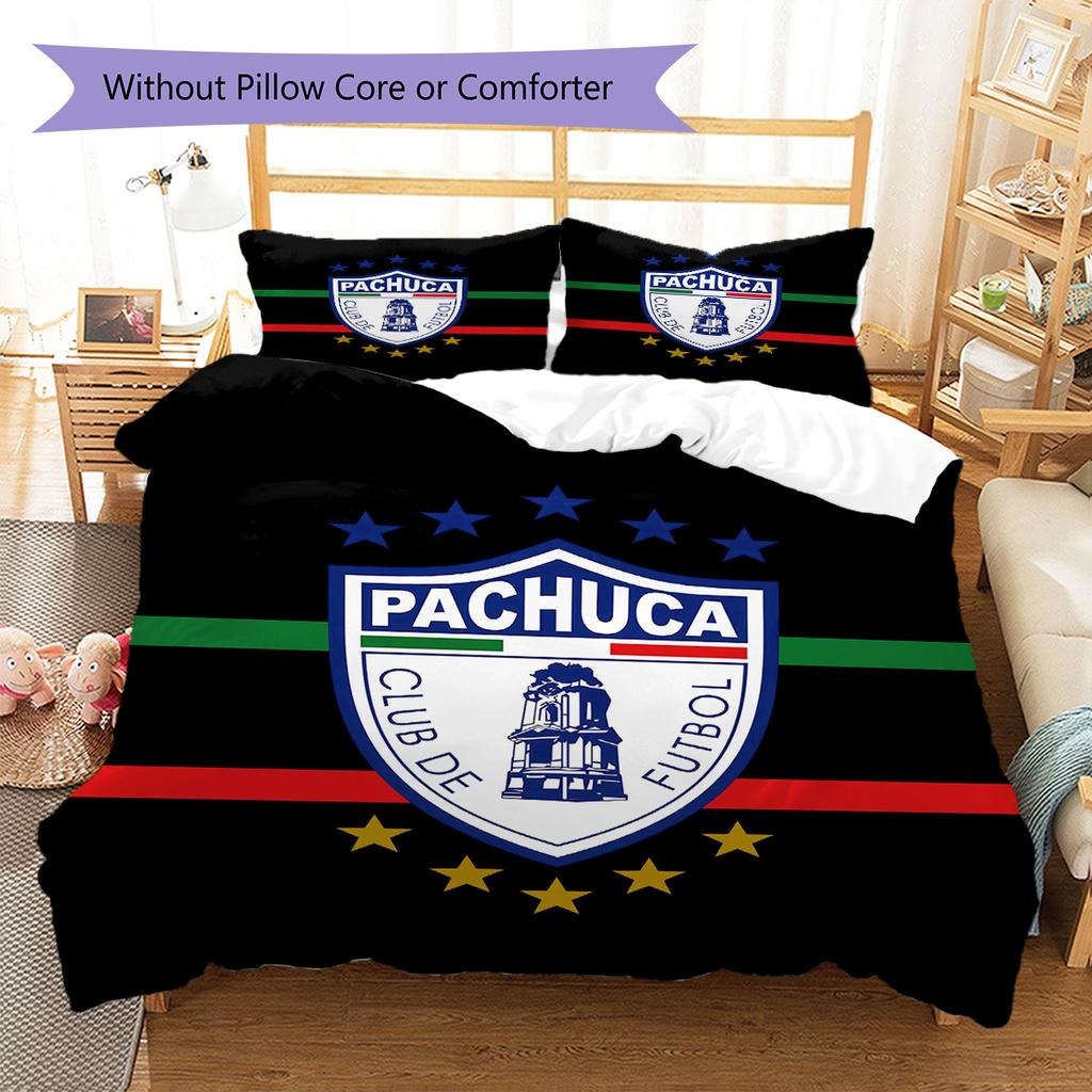 C.F. Pachuca Pattern Bedding,Quilt Set Quilt Cover Pillowcase Home Birthday Gift (1 * duvet cover + 2 * pillowcase, without core)