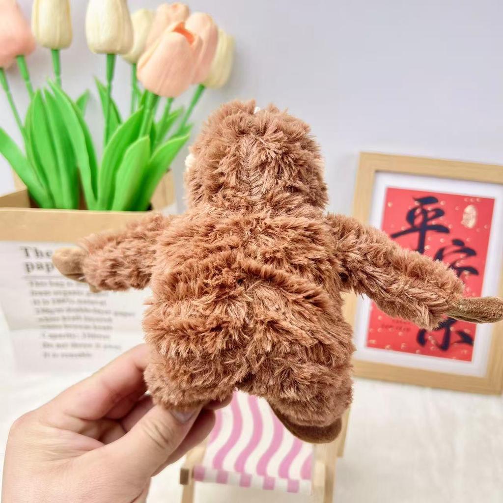Cute Cartoon Orangutan Plush Keychain