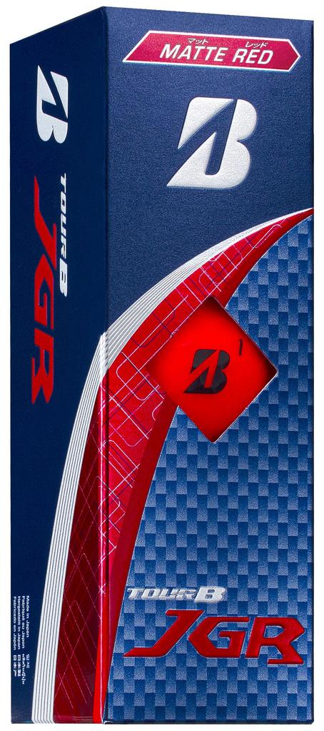 BRIDGESTONE TOUR B JGR 2025 Golf Matte Pack of J5RX Balls, Red, 12,