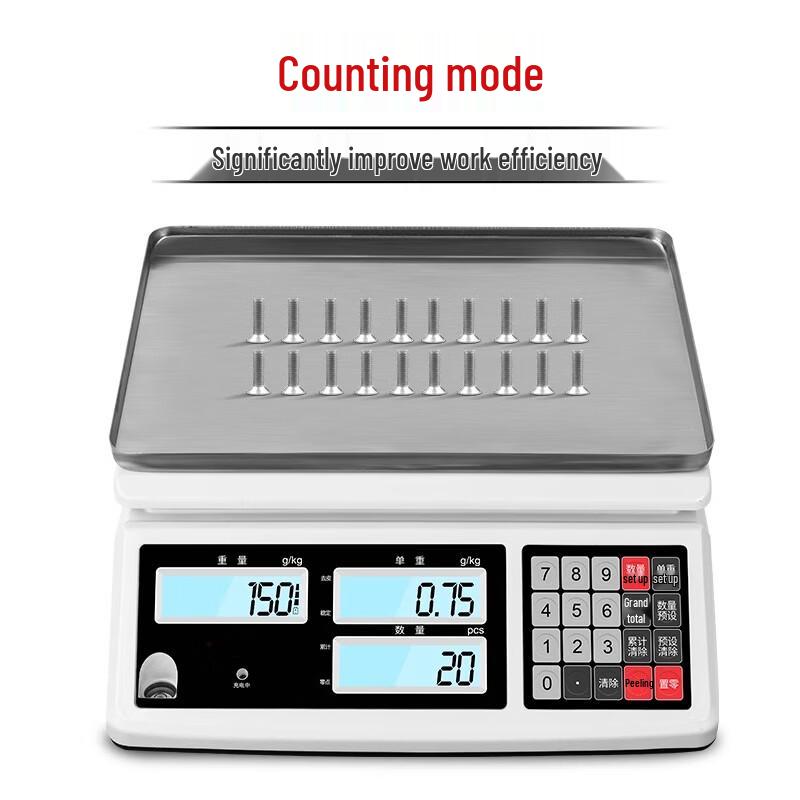 

Precision Industrial Counting & Pricing Scale
