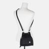 Descente Women'S Jacquard 2-Way Bucket Bag Black Sr322Ubg7A