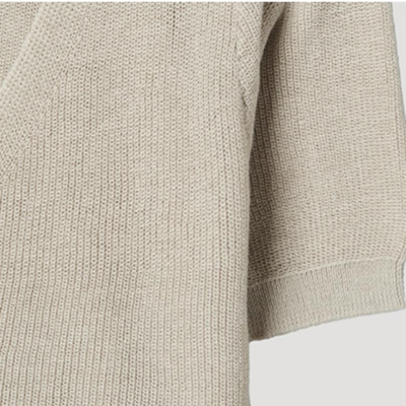 [ShS S miSS] Tricot cu mânecă scurtă stratificat Sakpop23010