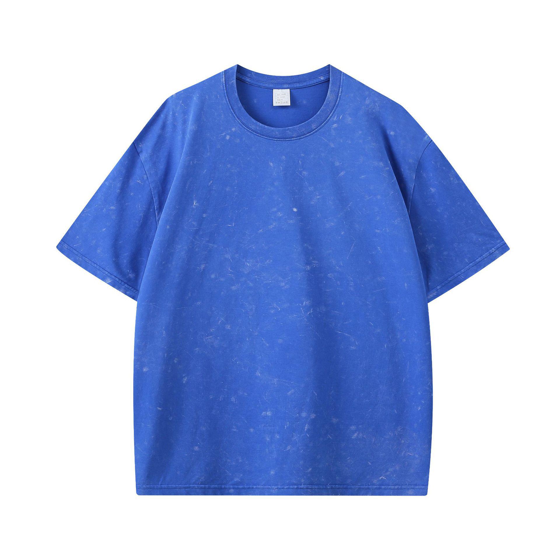 

Футболка мужская из плотного хлопка плотностью 260 г, в стиле ретро, с рисунком снежинок, свободного кроя, с короткими рукавами Medium