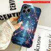 2DFlat Neon Triangles Pathway Glow All Inclusive Film Hard Phone Case, Compatible with iPhone 18 Pro Max 17 16 15 14 13 12 11