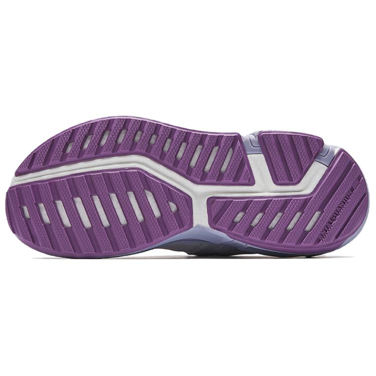Anta Champion Honor 3 Rutschfest, Abriebfest, Atmungsaktiv Niedrig geschnitten Freizeit Laufschuhe Damen Weiß Lila 122545538A-2