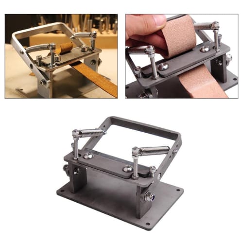 Colcolo Leather Peeler, Manual Leather Skiving Machine, Leather Peeler Splitter Skiver Machine for DIY Leather Processing, Crafts, and Factory Use, Ho