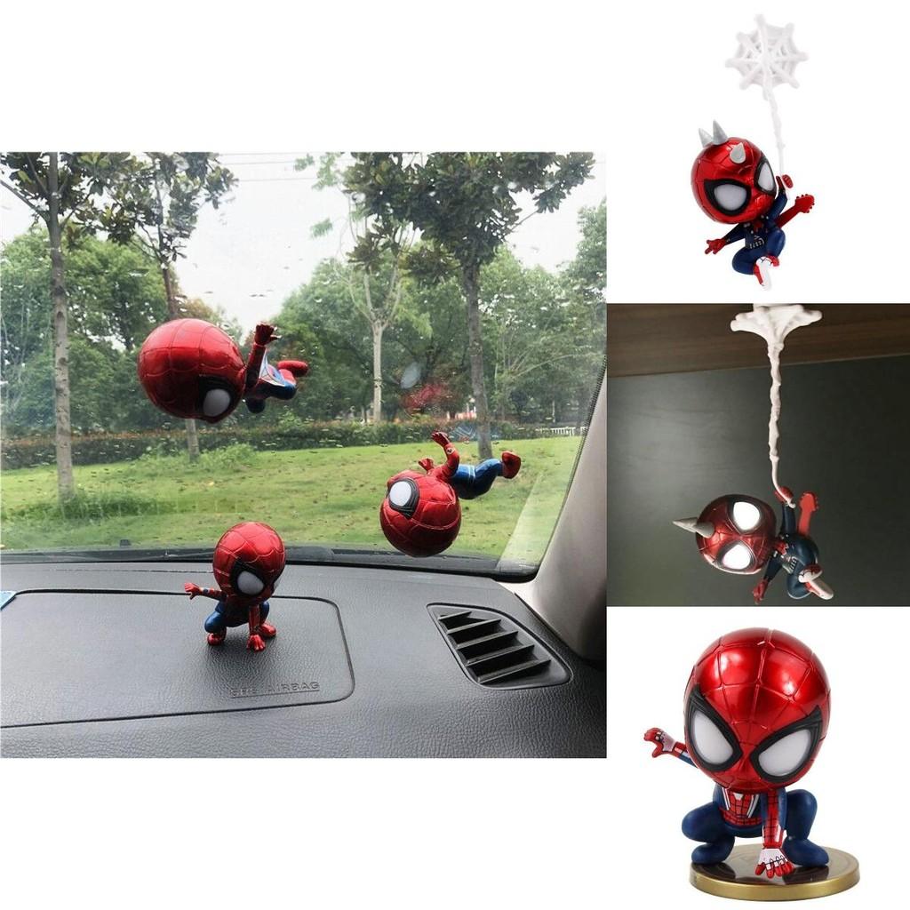 Charming Spider-man Shaking Head Figures For Car Decoration And Collection