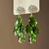 Silver Needle Dongdaemun Fresh Colorful Earrings - Simple, Versatile, Luxury Studs with a High-End Sense
