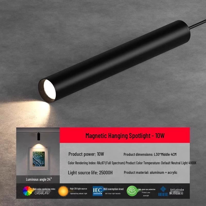 Magnetic Honeycomb Track Light for Kitchen & Living Room Ceilings