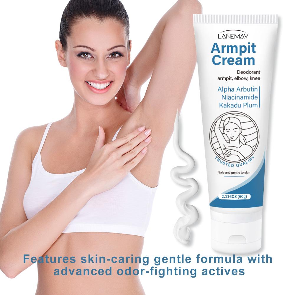 Armpit Cream-Deodorant & Whitening The Skin-Caring Gentle Formula With Advanced Odor-Suitable for All Skin Types, 60g