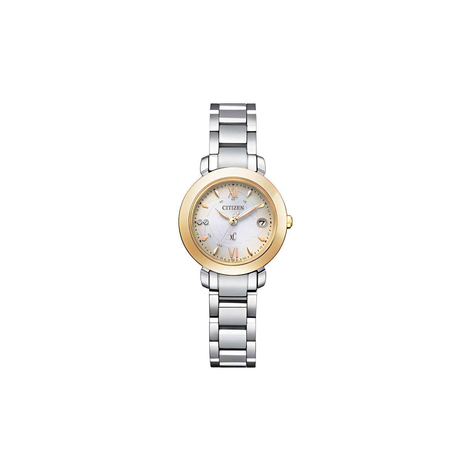 

CITIZEN C Collection Light Powered Quartz Movement Titanium Strap Watch Women s Watch White Dial ES9447-51A