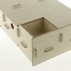 Wood Monitor Stand Drawers Computer Laptop Printer Riser Desk Rice White