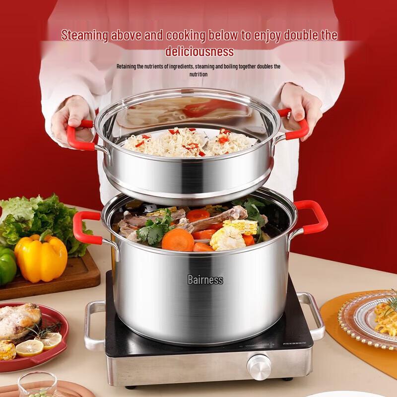 Boernice BENS-461 Edelstahl Dampfgarer