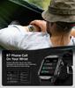 New Military Smart Watch Men IP67 3ATM Outdoor Sports Fitness Tracker Health Monitor 1.44Inch BT Call Smartwatch