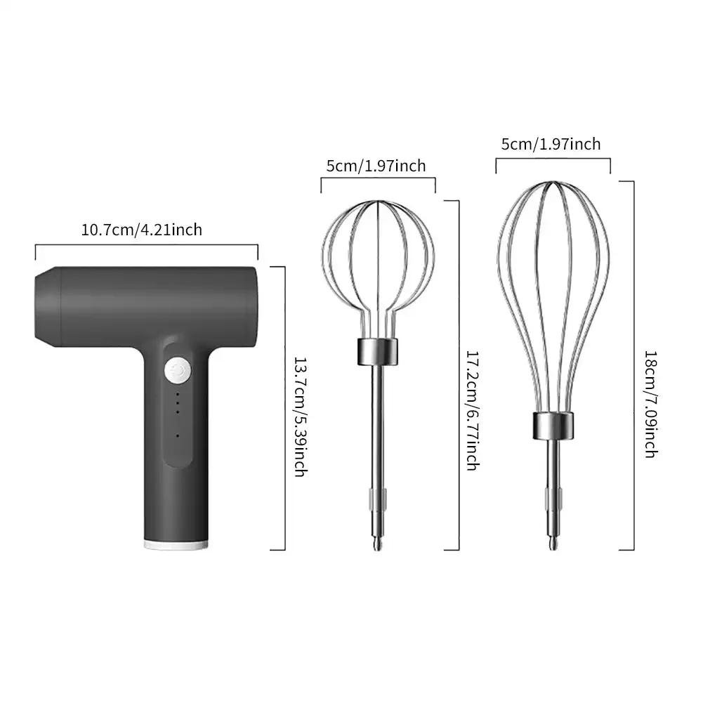 Беспроводной электрический миксер для еды — фото 7