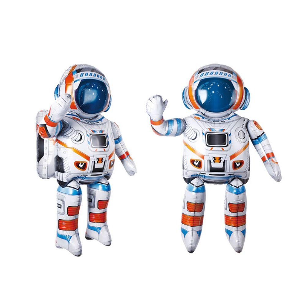 Inflatable Astronaut Balloon Spaceman Rocket Rocket Shape Balloon Birthday Party
