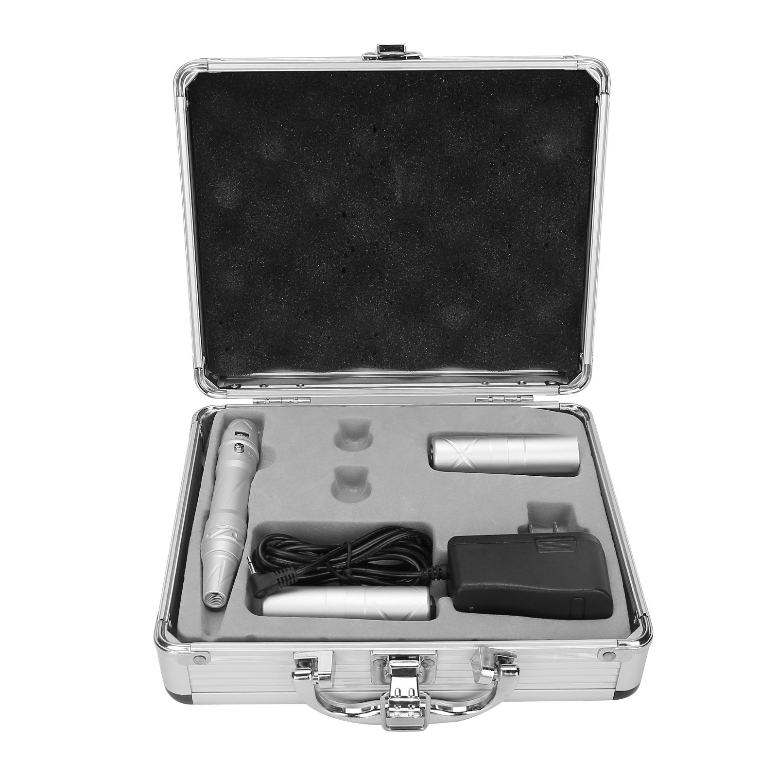 

Тату-машинка напівперманентна для брів, губ, підводки для очей, машинка для мікроблейдингу (Шампань Золотий ) US Plug