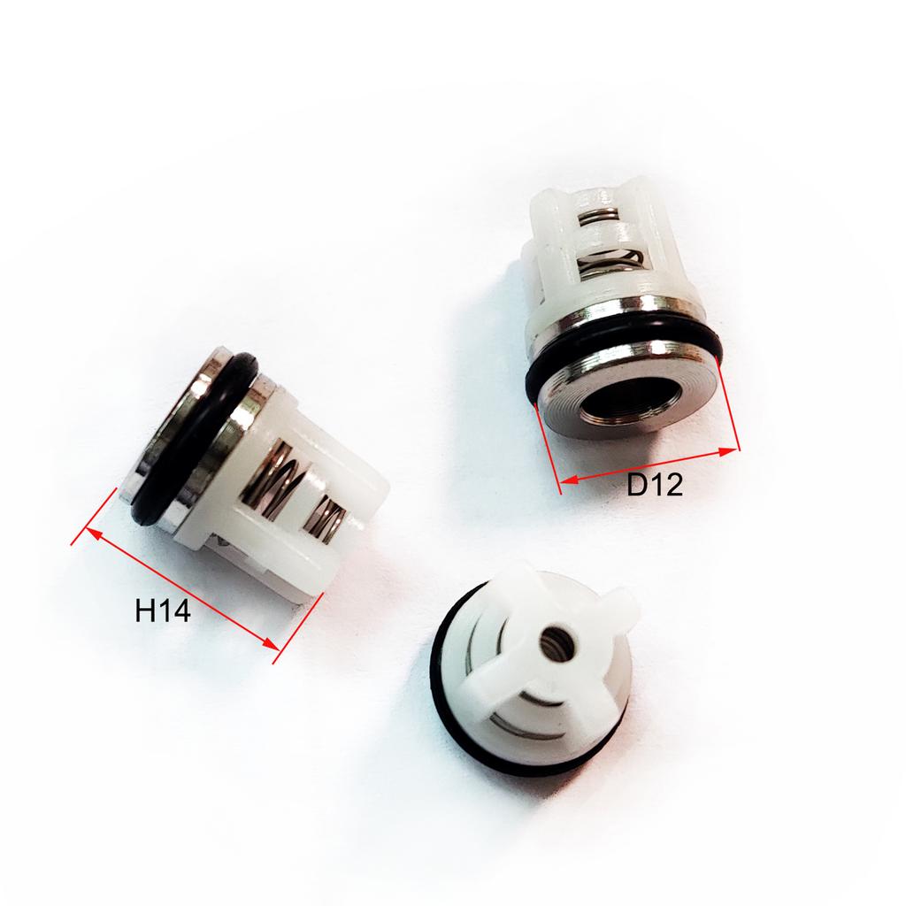 3PC Check Valve Repair Kit Axial General Pump Inter Power High Pressure Washer Water 9.5 12 13 14 MM QM180