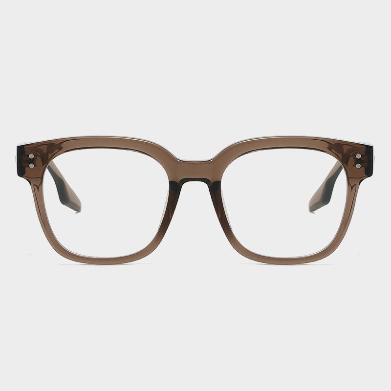 1112 Large Frame Una. C Anti-Blue Flat Glasses Men'S Myopia Glasses Frame Tr90 Glasses